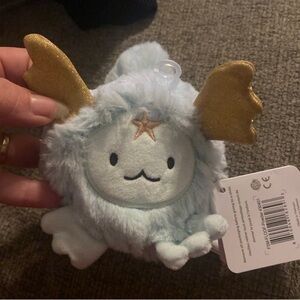 Slumberkins poof blue gold floof new with tag